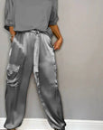 Margot | Wide Leg Cut Pants Set