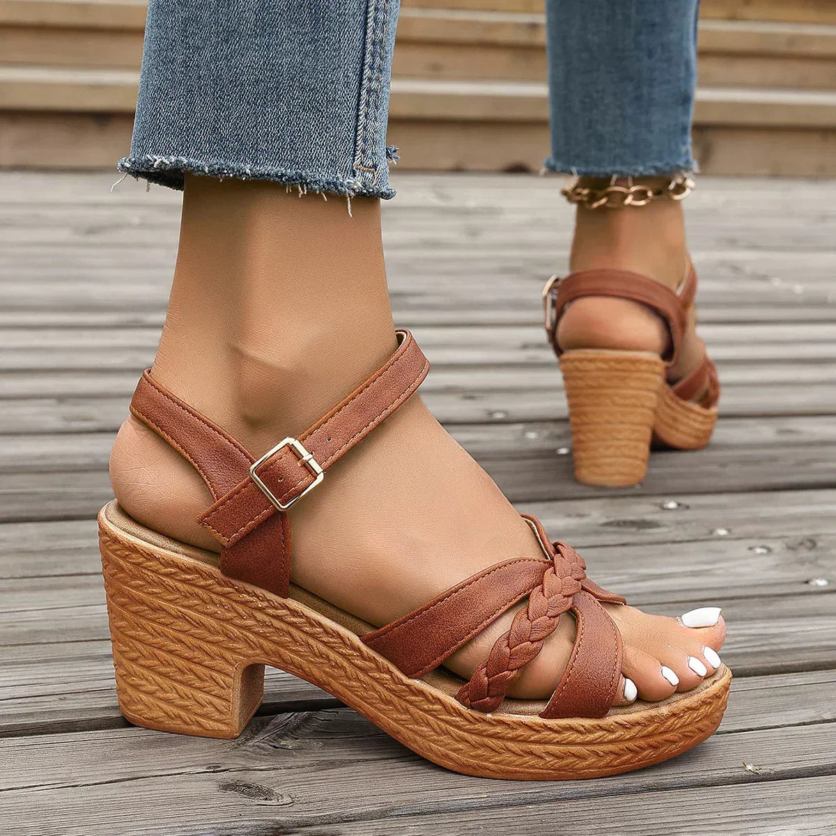 Women's Soft Platform Sandals
