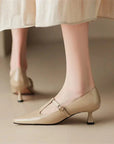 Women's Casual Kitten Heel Heels