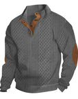 Men’s Buttoned Everyday Sweater