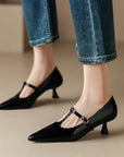Women's Casual Kitten Heel Heels