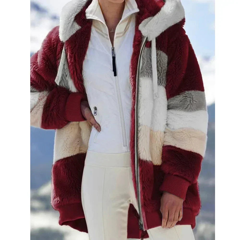 Women's Elegant Hooded Coat