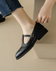 Women's Relaxed Block Heel Shoes