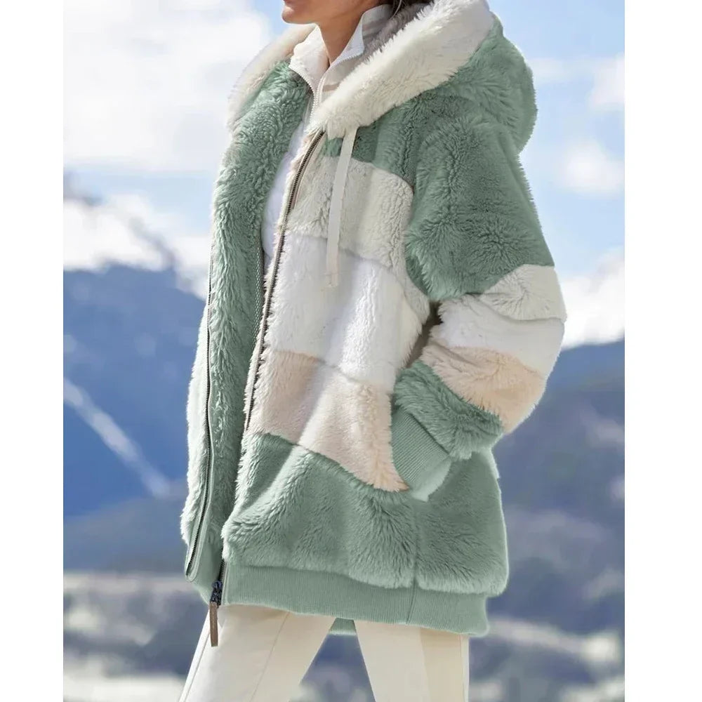 Women's Elegant Hooded Coat