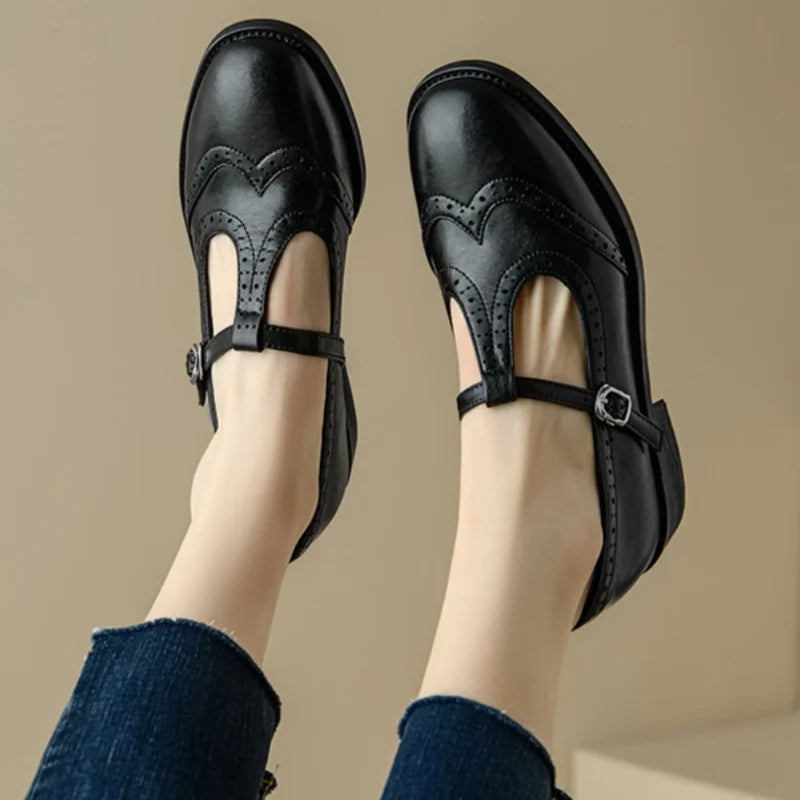 Women's Relaxed Block Heel Shoes