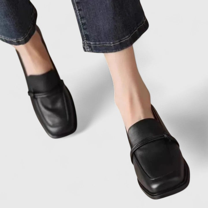Women's Modern Square Toe Loafers