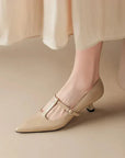Women's Casual Kitten Heel Heels