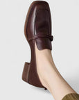 Women's Modern Square Toe Loafers