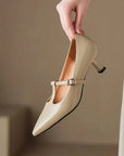 Women's Casual Kitten Heel Heels