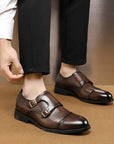 Men’s Adjustable Strap Refined Shoes