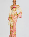 Cadence | Floral Print Maxi Dress