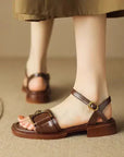 Women's Elegant Square Toe Sandals
