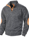 Men’s Buttoned Timeless Sweater
