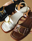 Women's Elegant Square Toe Sandals