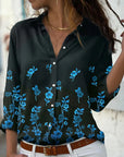 Women's Polished Printed Blouse