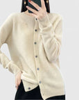Women's Neat Oversized Cardigan