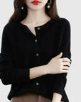 Women's Effortless Buttoned Cardigan