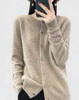 Women's Neat Oversized Cardigan