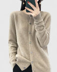 Women's Effortless Buttoned Cardigan