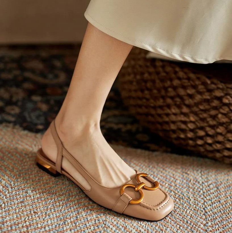 Harley | Cross-Strap Ring Sandals