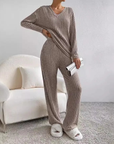 Women's Easy Knitted Knitted Set