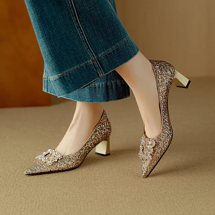 Women's Lightweight Pointed Toe Heels