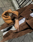 Women's Simple Belted Coat