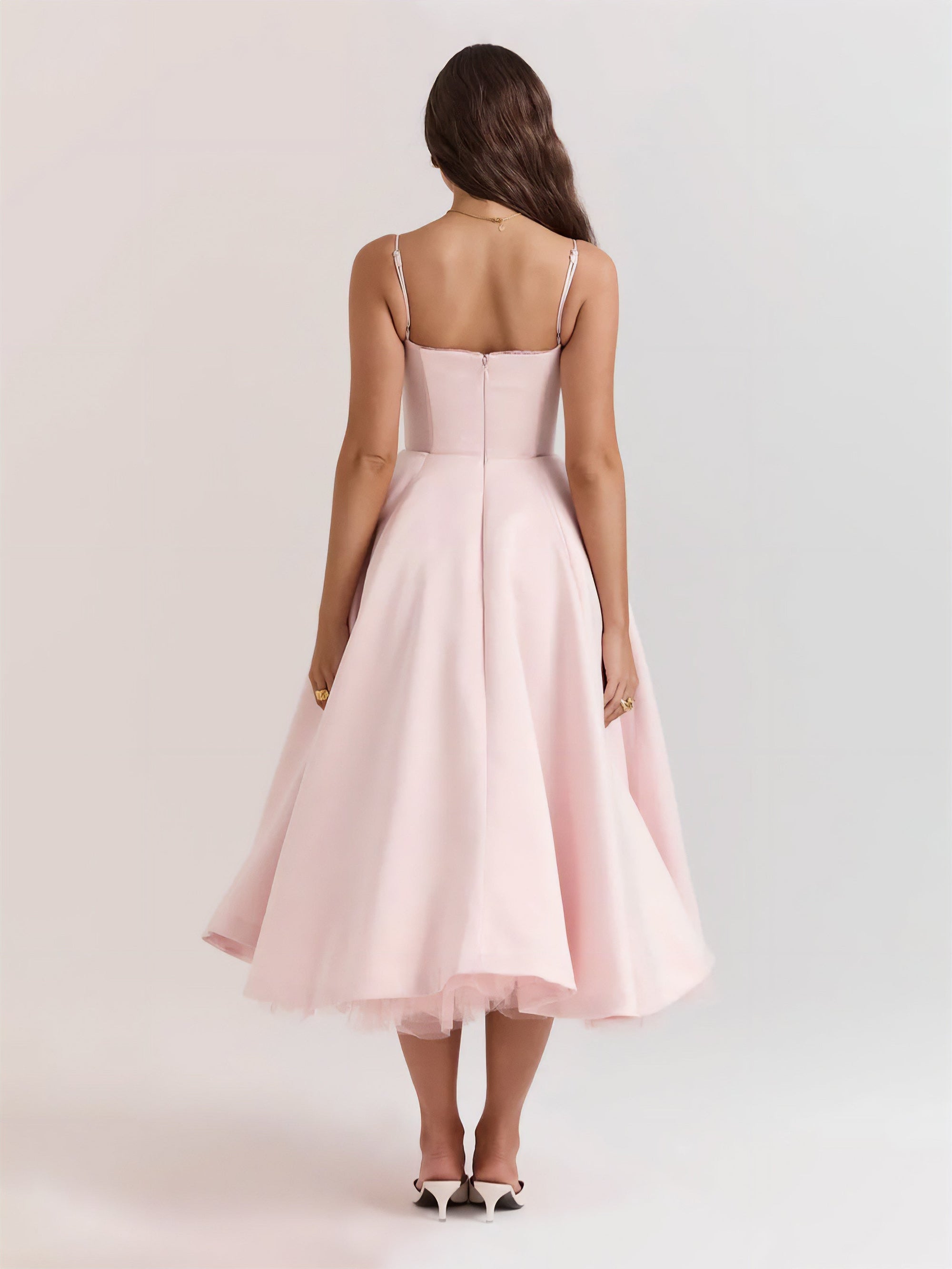 Women's Feminine Signature Midi Dress