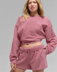 Alo - Cropped Crew Neck