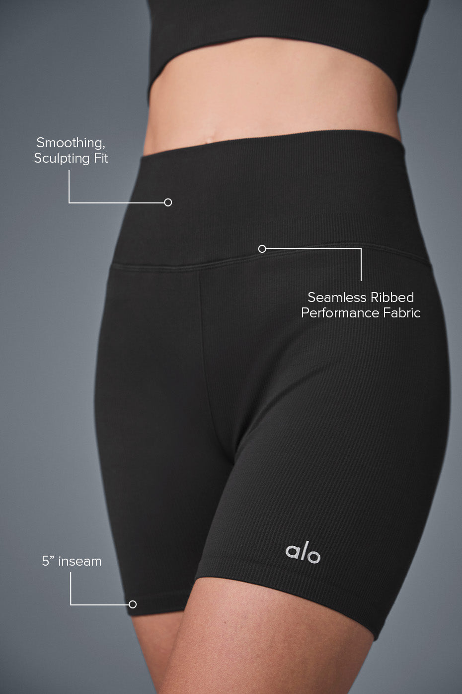 short Favorite 5" Seamless Ribbed "Best Seller"