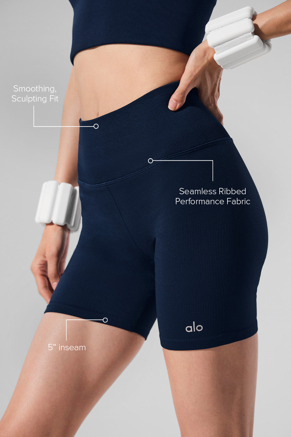short Favorite 5" Seamless Ribbed "Best Seller"