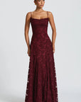 Stella | Elegant Fit Wedding Guest Maxi Dress