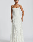 Stella | Elegant Fit Wedding Guest Maxi Dress