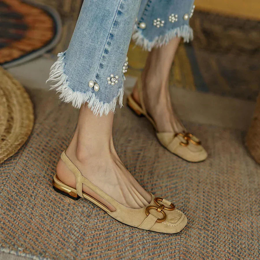 Harley | Cross-Strap Ring Sandals