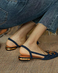 Harley | Cross-Strap Ring Sandals