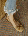 Harley | Cross-Strap Ring Sandals
