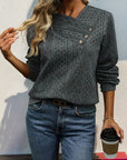 Women's Versatile Oversized Pullover Sweater