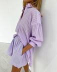 Gwendolyn | Drawstring Relaxed Shorts Set