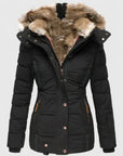 Women's Simple Hooded Coat