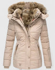 Women's Simple Hooded Coat