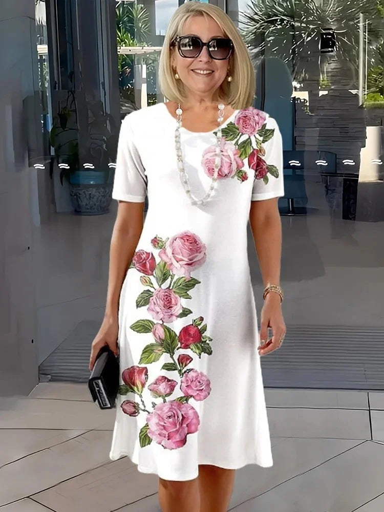 Madison | Ruffle Trim Maxi Dress
