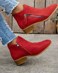 Women's Clean Ankle Boots