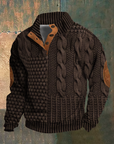 Men’s Buttoned Refined Pullover