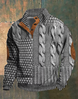 Men’s Buttoned Refined Pullover