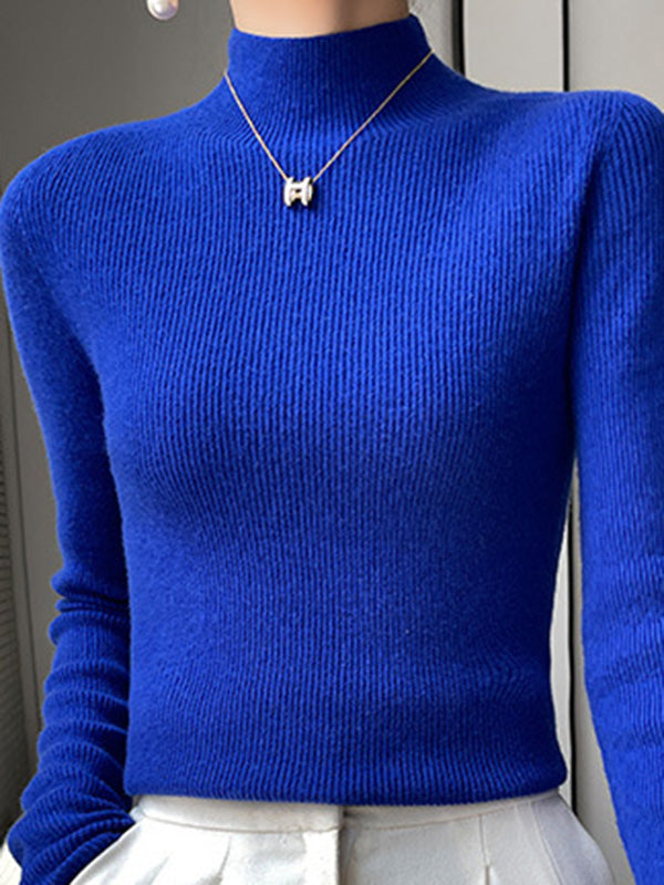 Women's Neat Turtleneck Turtleneck Sweater