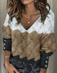 Women's Soft V-Neck Sweater