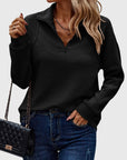 Women's Chic Zip-Up Sweater