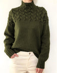 Women's Layered Turtleneck Turtleneck Sweater