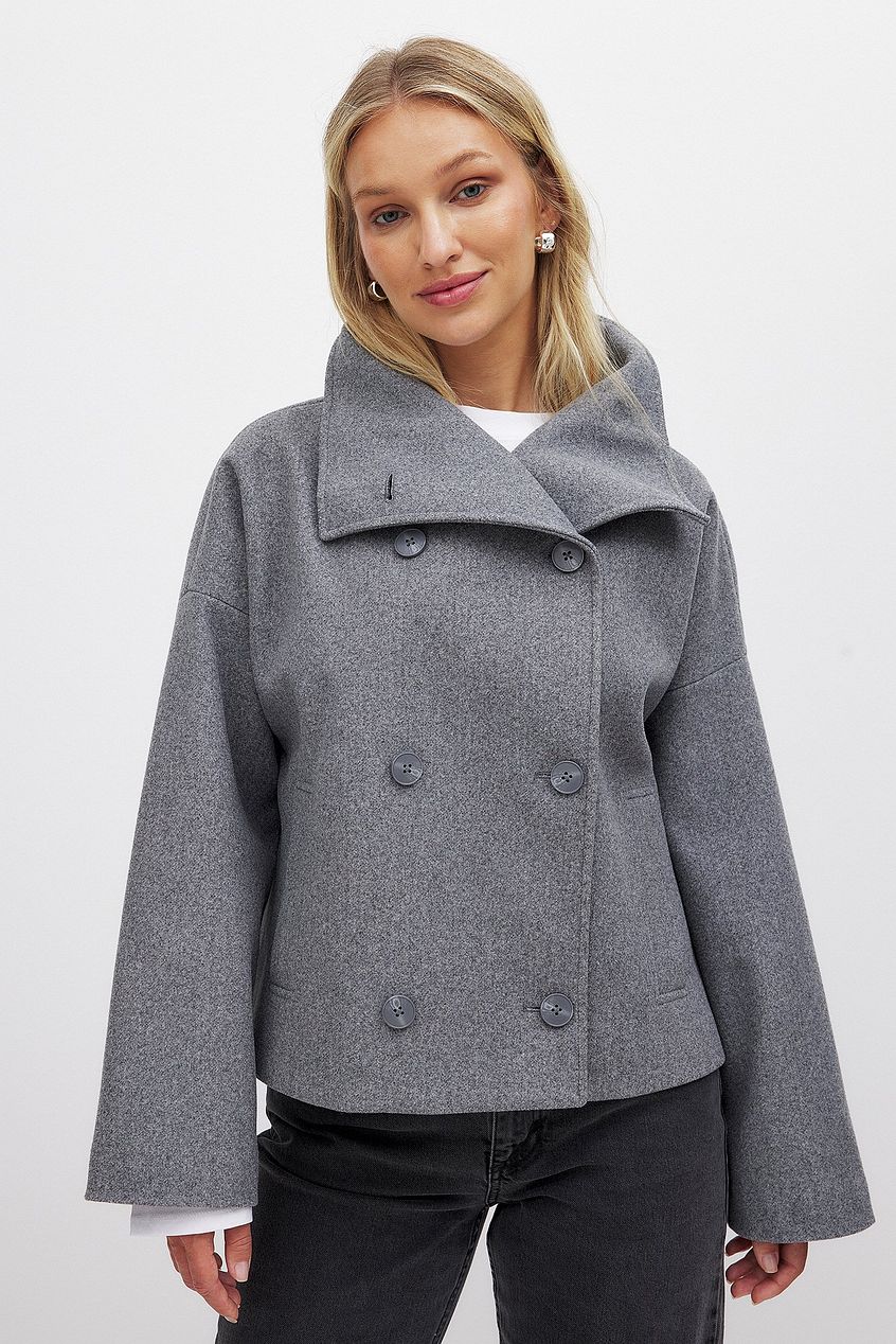 Women's Stylish Double-Breasted Coat