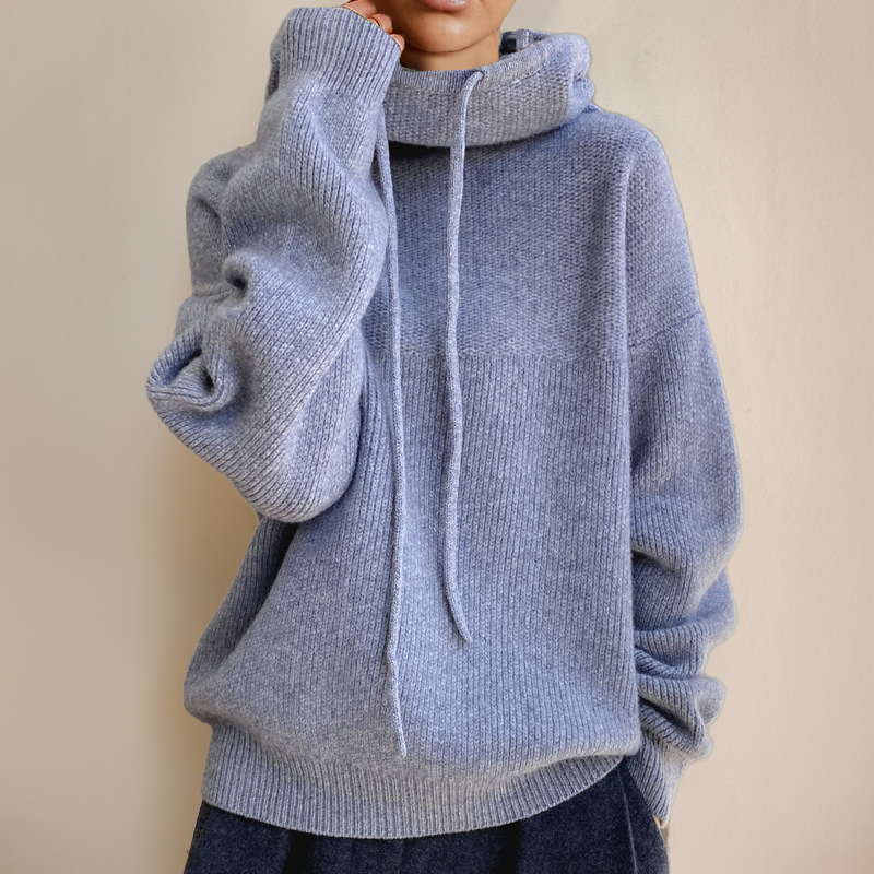Women's Polished Oversized Pullover Sweater
